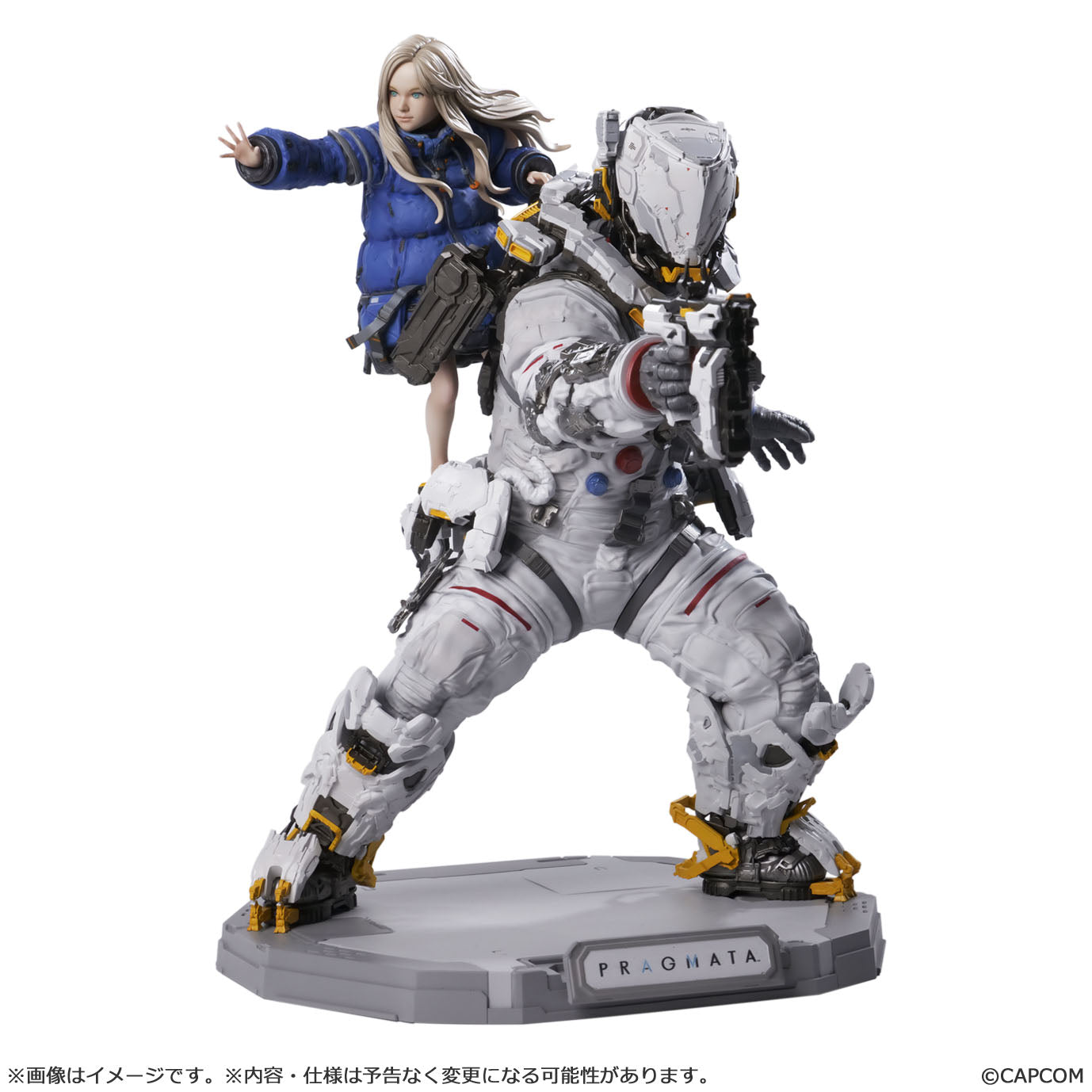 PRAGMATA Capcom Figure Builder Creator's Model PRAGMATA HUGH＆DIANA 1/7 Scale Figure
