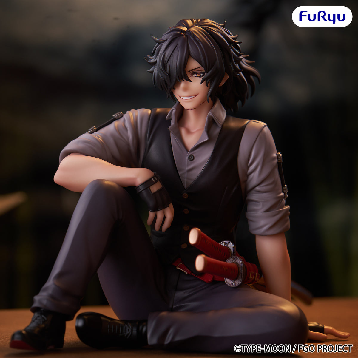 Fate / Grand Order Noodle Stopper Figure Assassin Izou Okada Awesome Dapper Suit