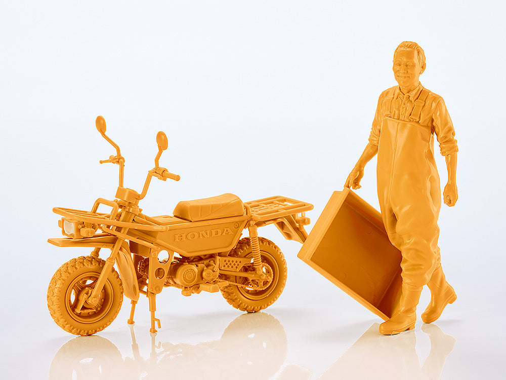 PLAMAX MF-104 Rider's portrait Honda MOTRA Yellow