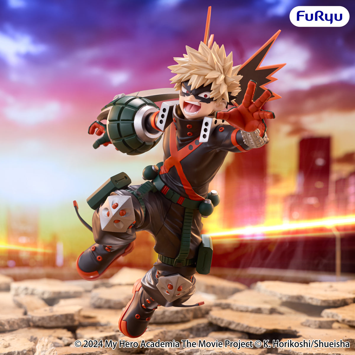 My Hero Academia : You're Next Muchute Figure Katsuki Bakugo