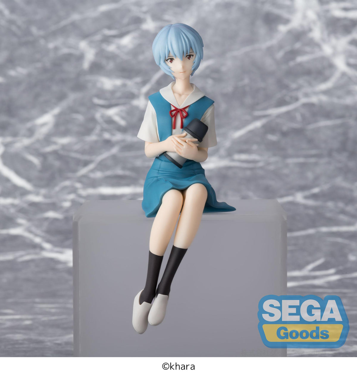 Rebuild of Evangelion PM Perching Figure Rei Ayanami
