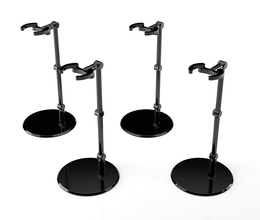 The Simple Stand mini x4 Black (for Small Figures & Chibi Figures)