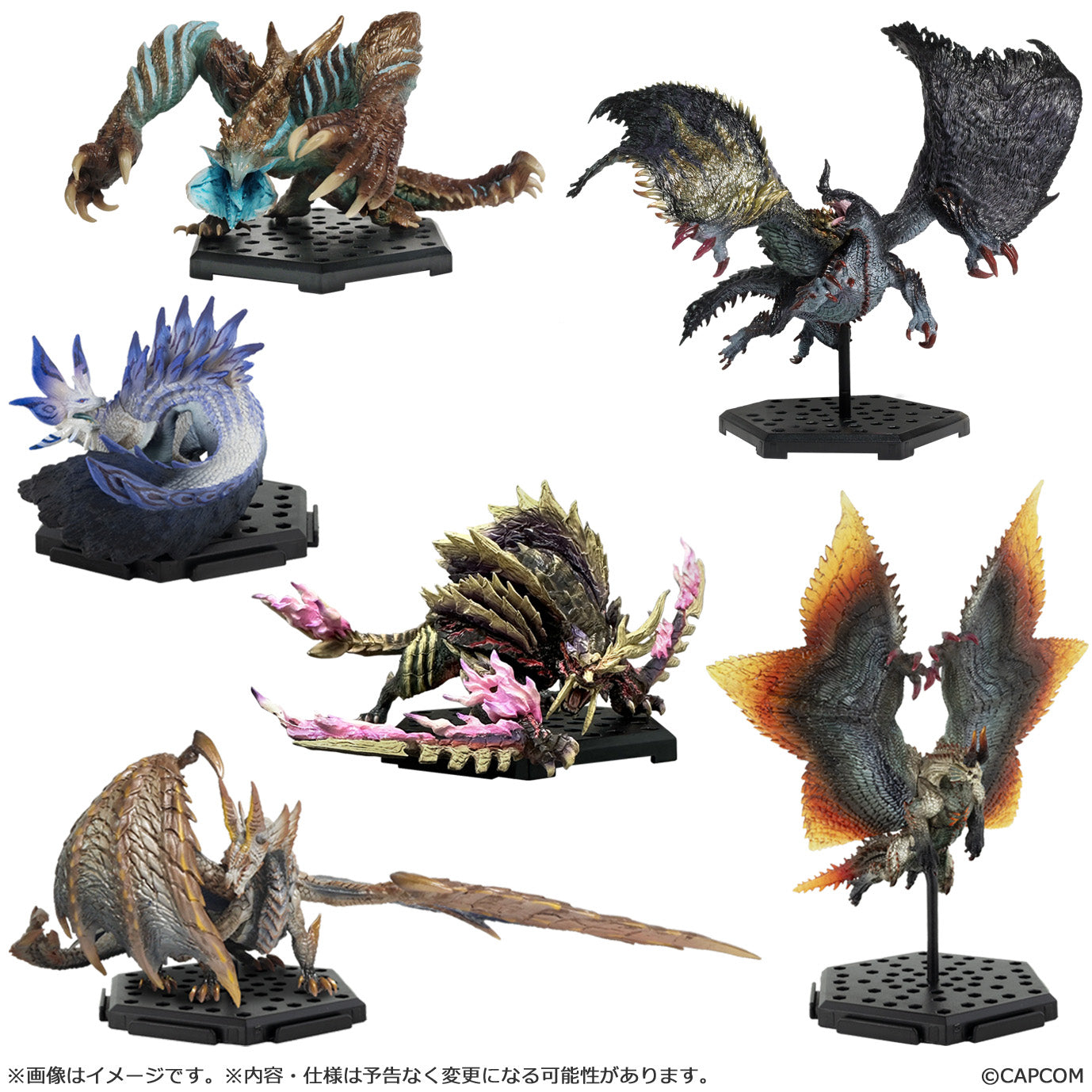 Monster Hunter Capcom Figure Builder Monster Hunter Standard Model Plus THE BEST Vol. 25・26 (BOX of 6pcs)