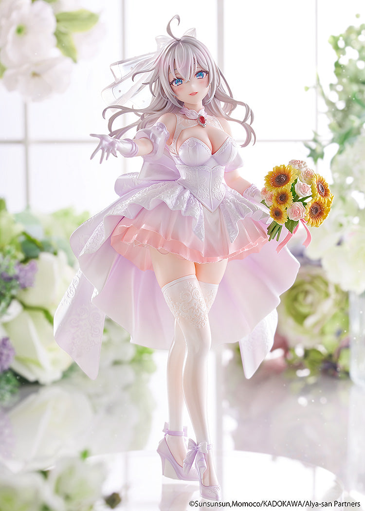 Alya Sometimes Hides Her Feelings in Russian Alisa Mikhailovna Kujou Wedding Dress Ver 1/7 Scale Figure