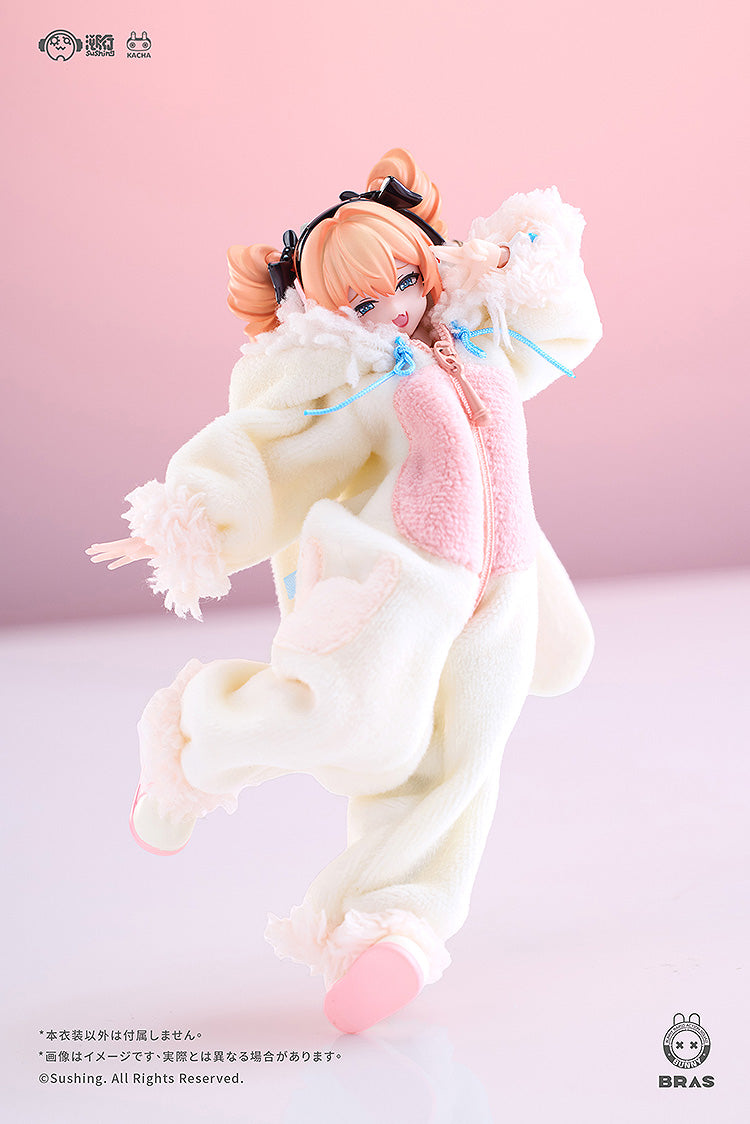 BUNNY RAPID ACTION SQUAD Fluffy Pajamas Set (Doll Costume)