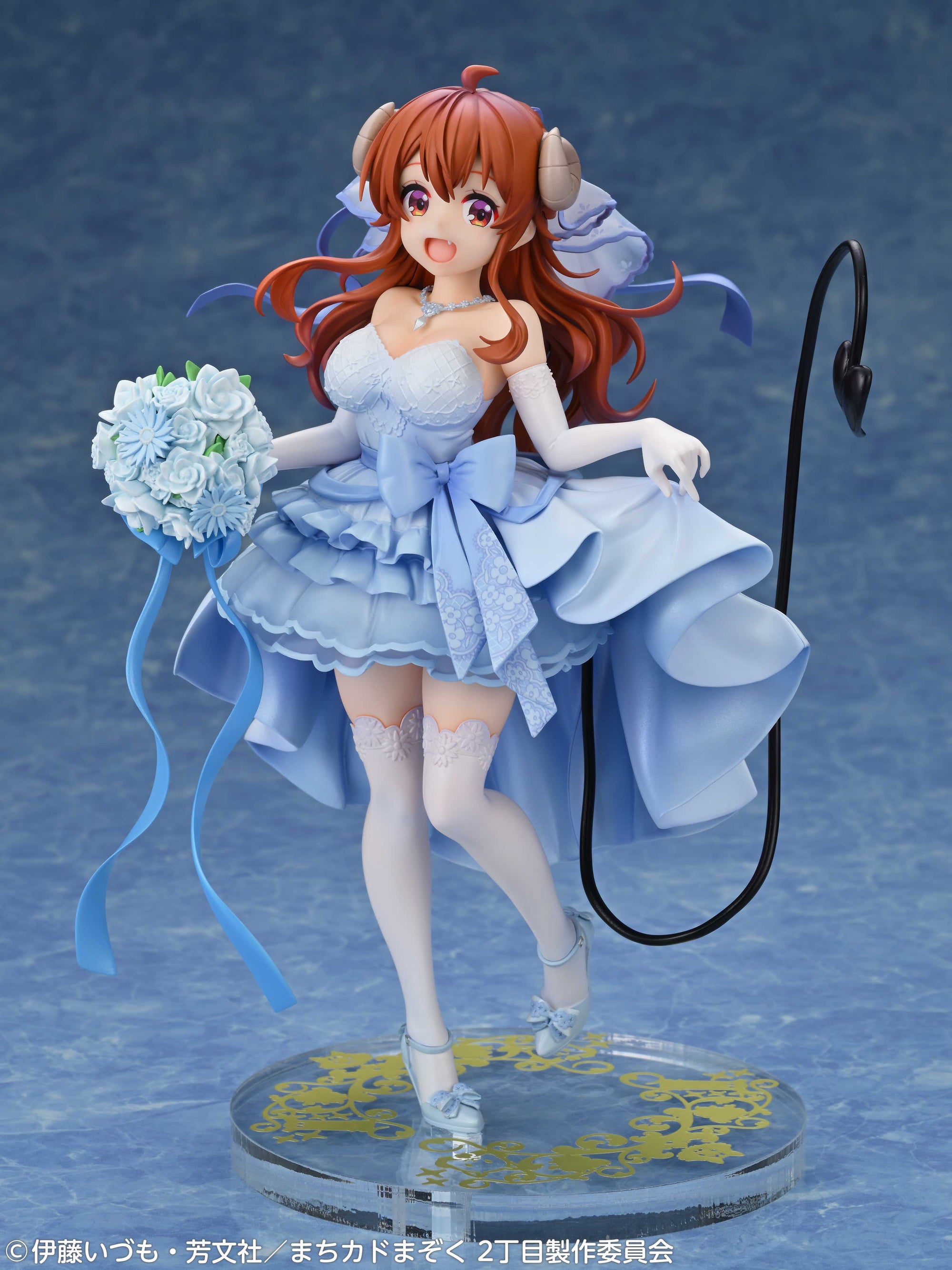 The Demon Girl Next Door 2 Shadow Mistress Yuko Wedding ver. 1/7 Scale Figure