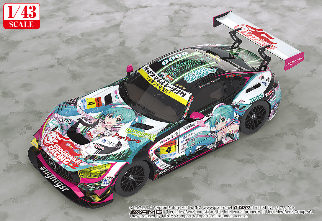 Hatsune Miku GT Project 1/43rd Scale Good Smile Hatsune Miku AMG: 2019 Ver (rerun)
