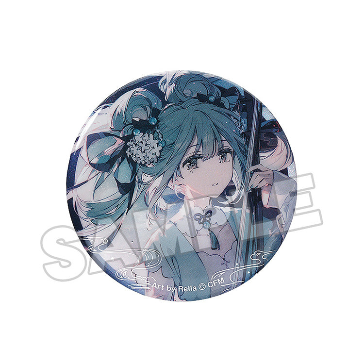 Hatsune Miku Pinback Button: Han Gong Qiu Yue Ver