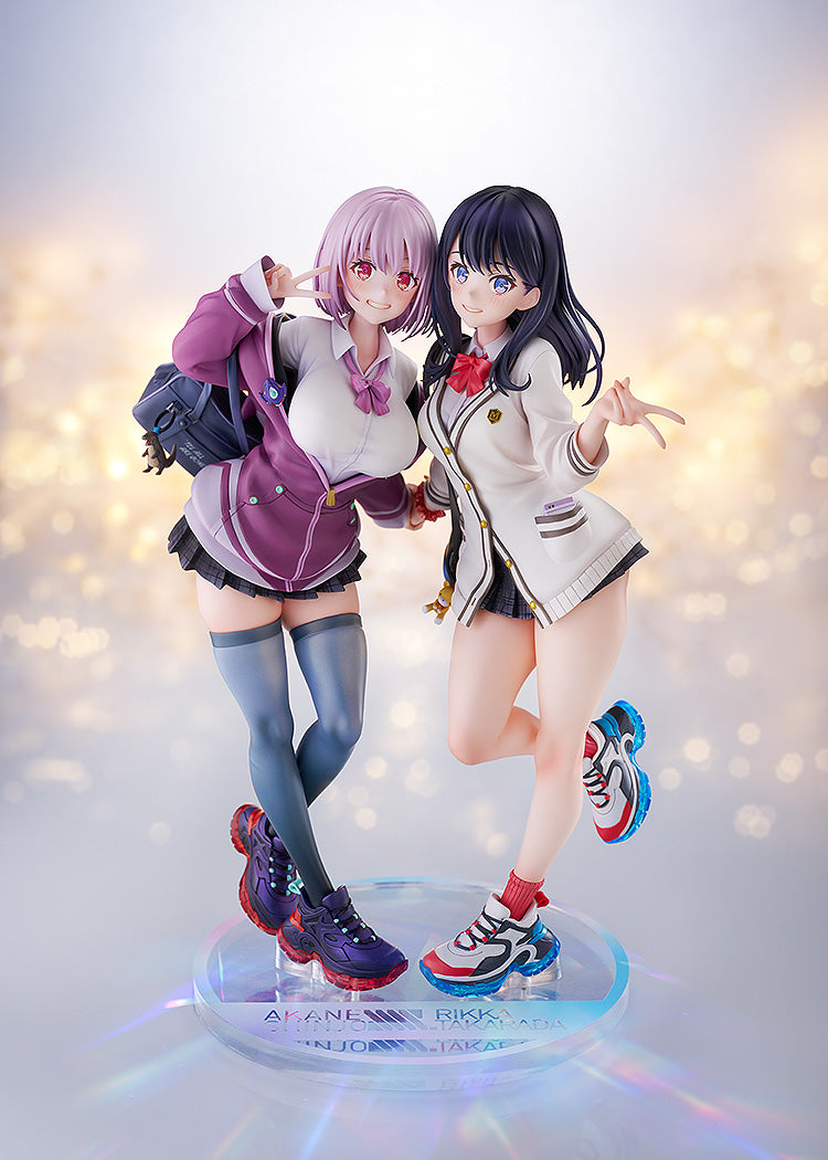 SSSS.GRIDMAN Rikka Takarada &amp; Akane Shinjo feat toridamono 1/7 Scale Figure