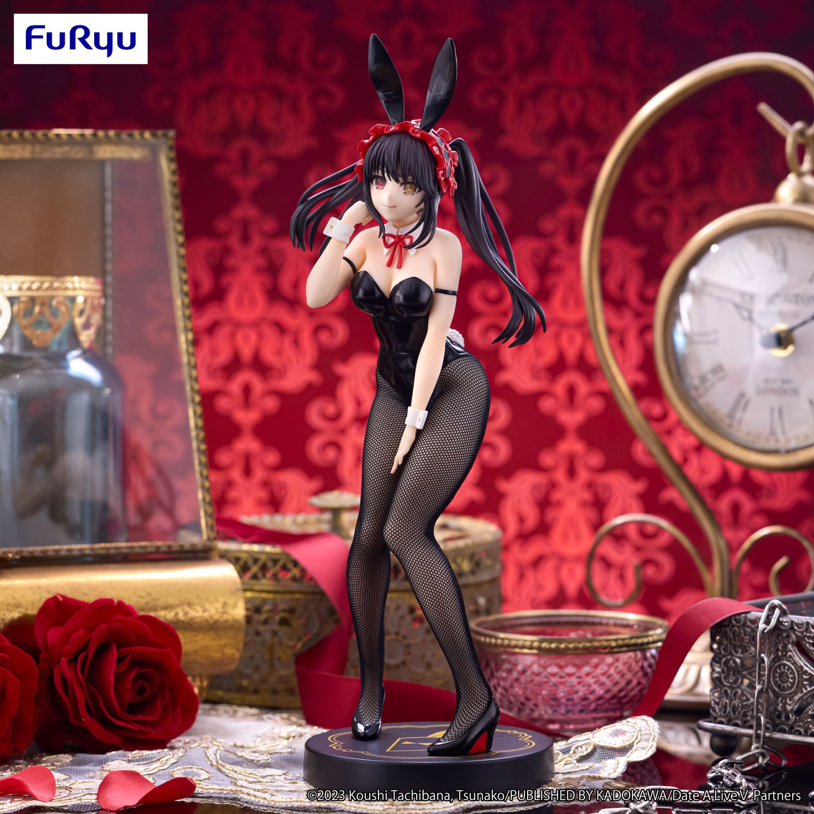Date A Live Ⅴ BiCute Bunnies Figure Kurumi Tokisaki Black Color ver