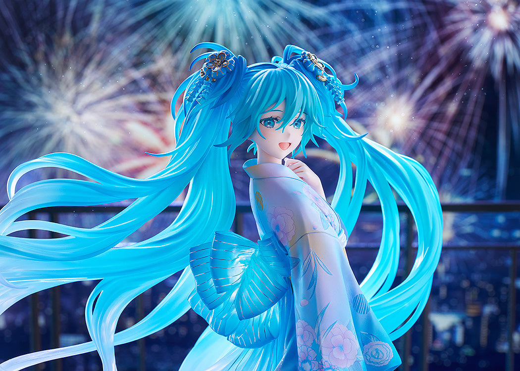 Hatsune Miku: Music &amp; Fire Works Ver 1/7 Scale Figure