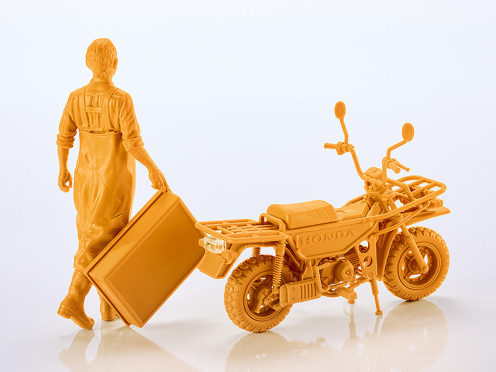 PLAMAX MF-104 Rider's portrait Honda MOTRA Yellow