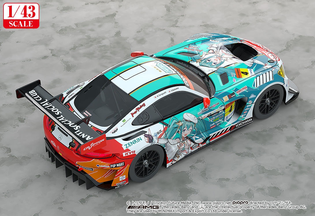 Hatsune Miku GT Project 1/43 Good Smile Hatsune Miku AMG 2023 Season Opening Ver (rerun)