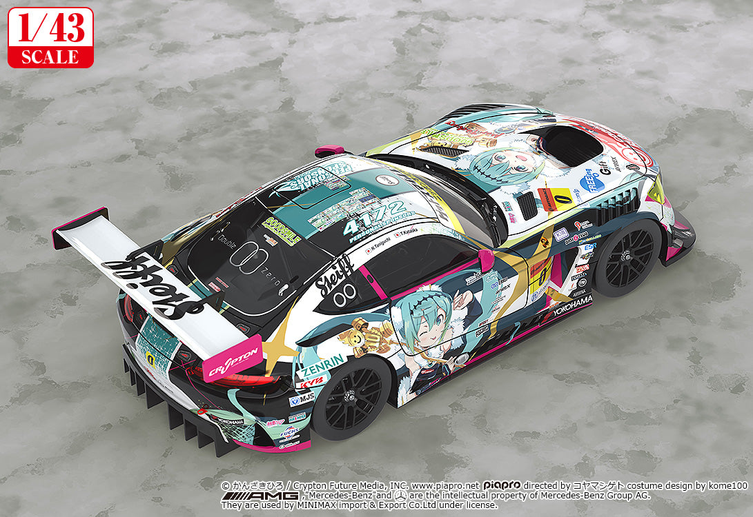 Hatsune Miku GT Project 1/43rd Scale Good Smile Hatsune Miku AMG: 2018 Final Race Ver (rerun)