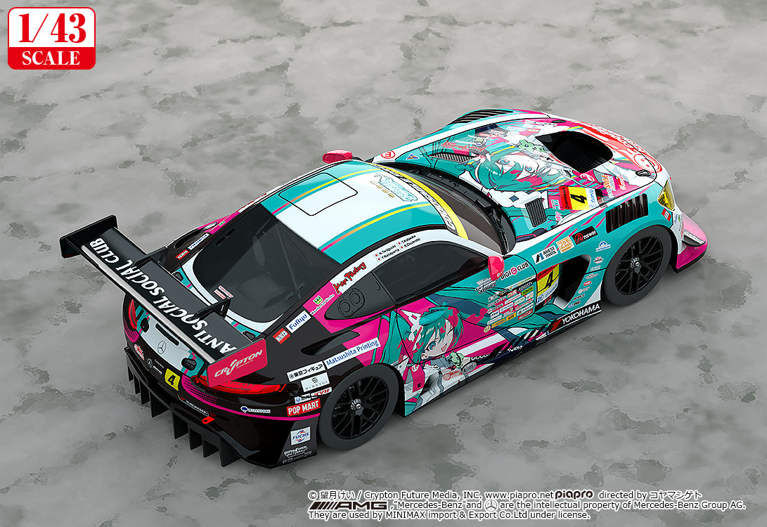 Hatsune Miku GT Project 1/43 Good Smile Hatsune Miku AMG 2025 Season Opening Ver (rerun)