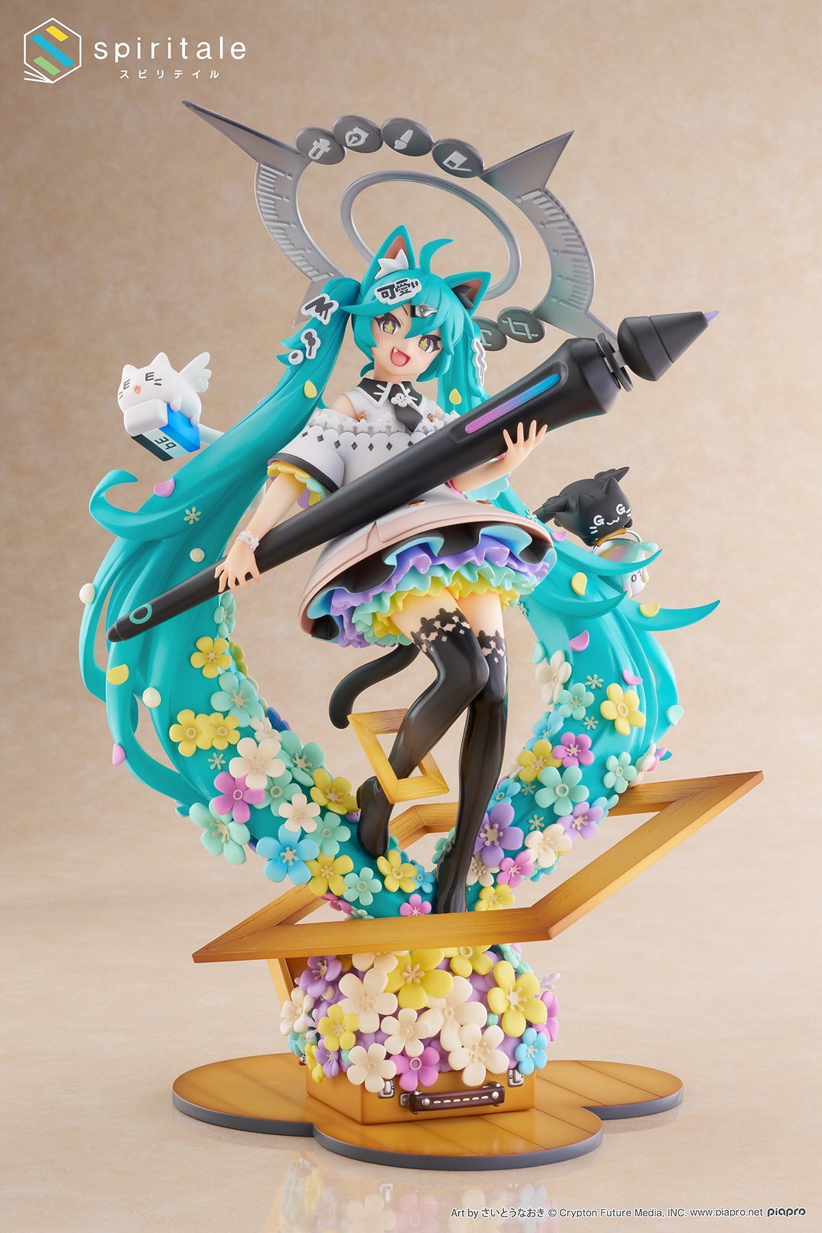 Hatsune Miku × Naoki Saito My Figure Making! The Painter ver 1/7 Scale Figure