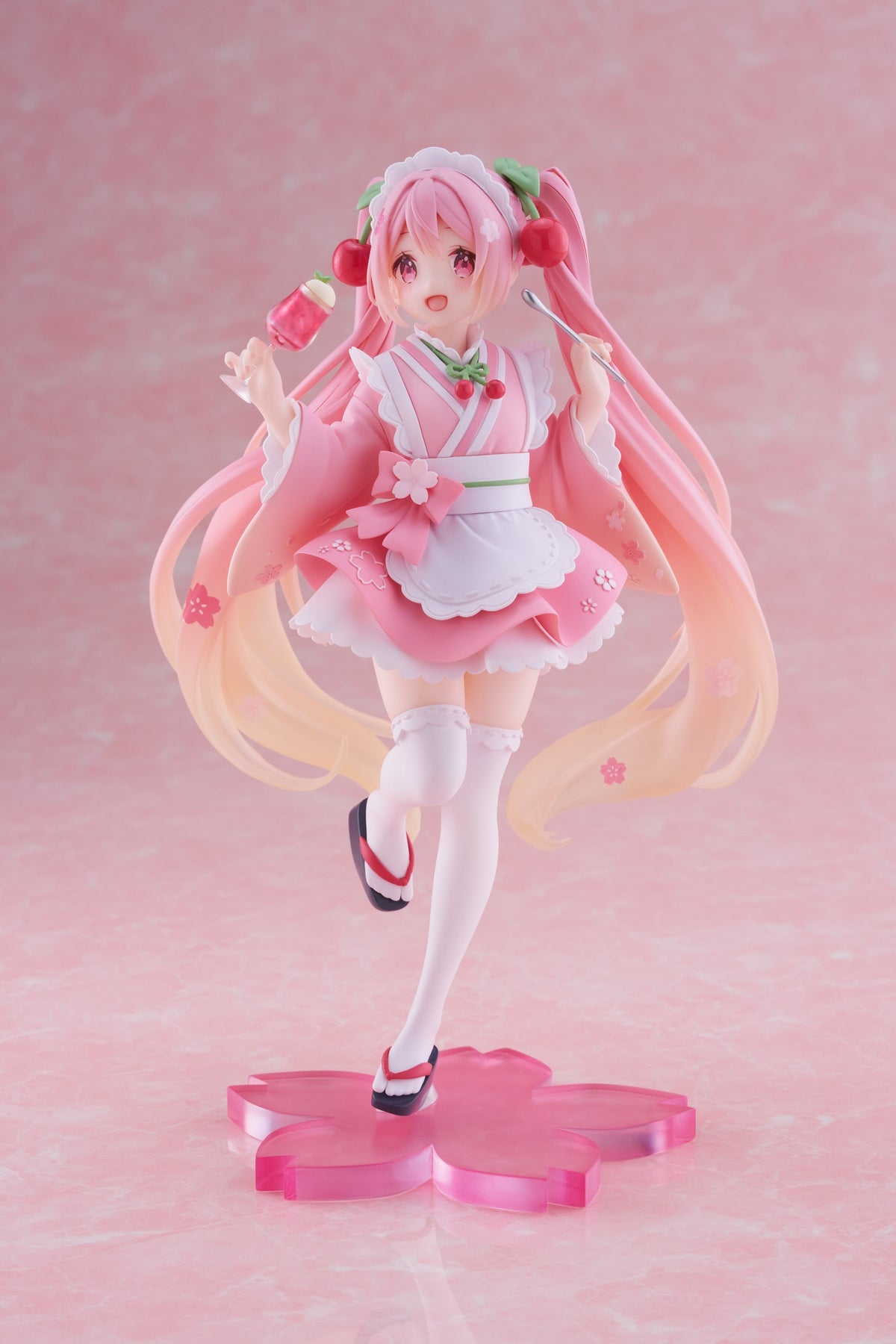 Hatsune Miku Sakura Miku Newley Written Figure Japanese Cafe Ver (rerun)