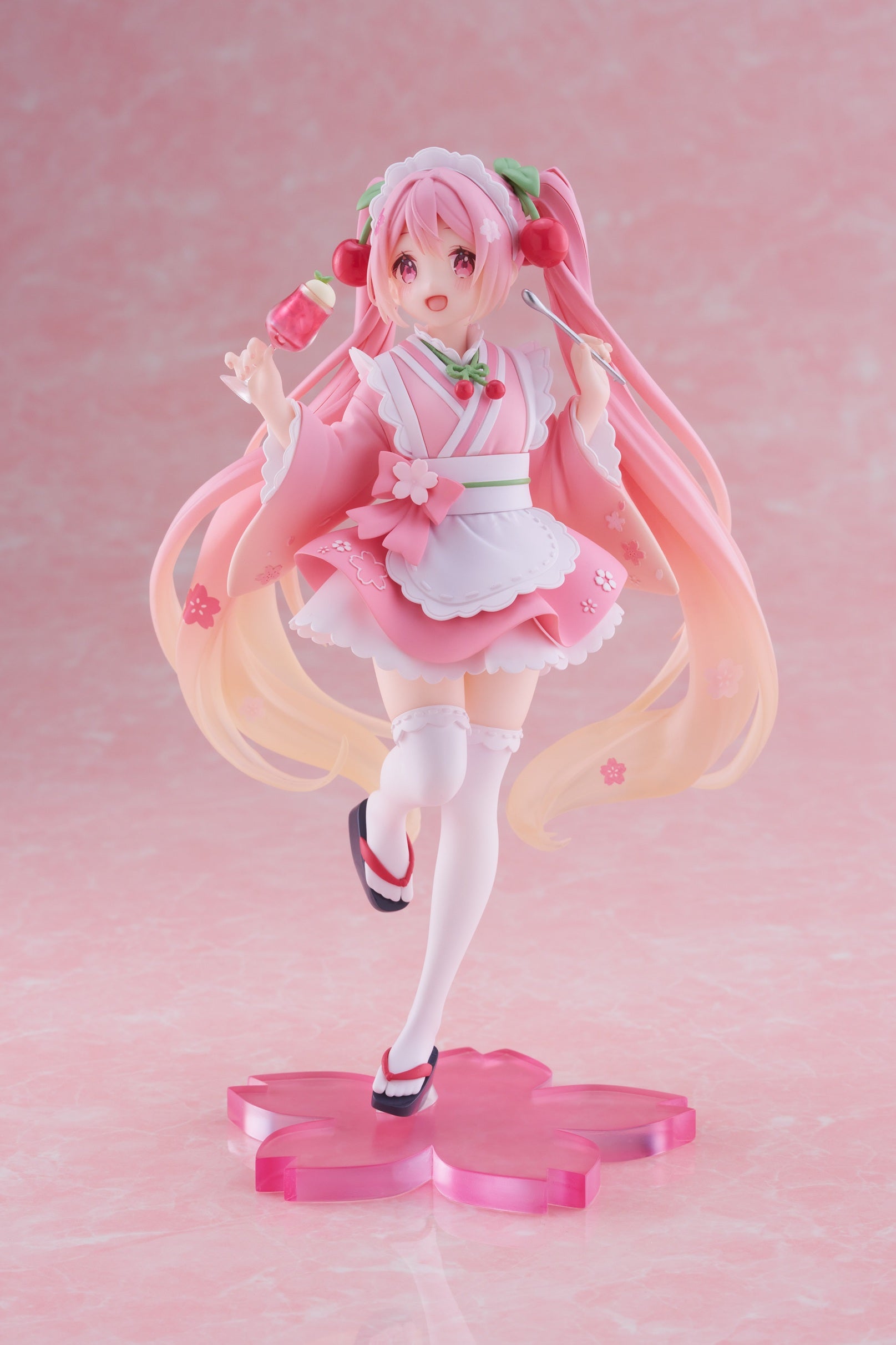 Hatsune Miku Sakura Miku Newley Written Figure Japanese Cafe Ver (rerun)