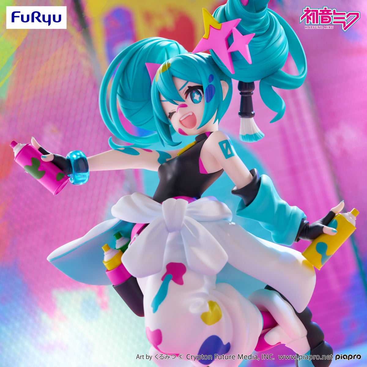 Character Vocal Series 01 : Hatsune Miku Trio-Try-iT Figure Paint Girl