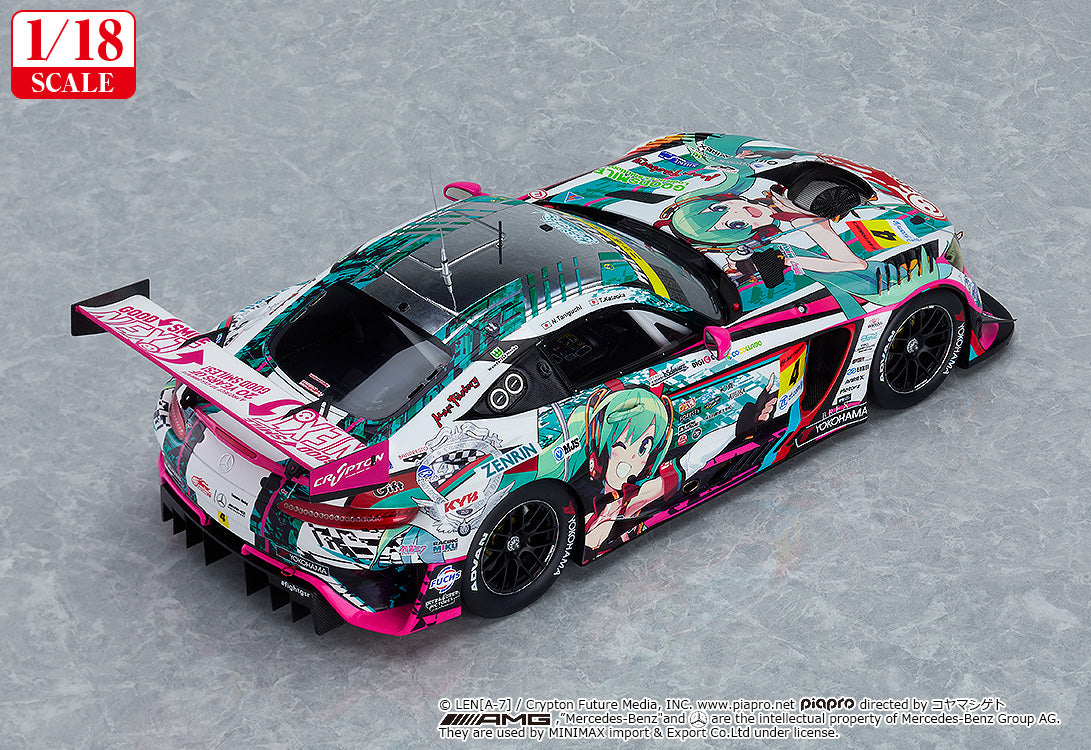 Hatsune Miku GT Project 1/18th Scale Good Smile Hatsune Miku AMG 2020 SUPER GT Okayama Test Ver (rerun)