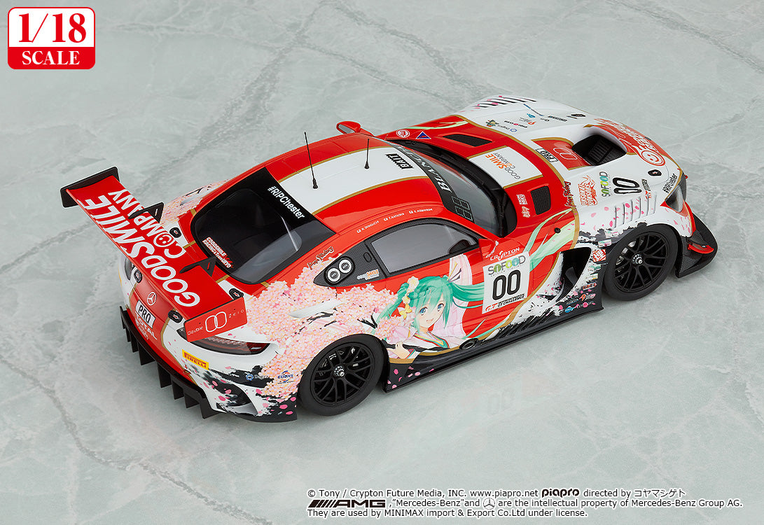 Hatsune Miku GT Project 1/18th Scale Good Smile Hatsune Miku AMG 2017 SPA24H ver (rerun)
