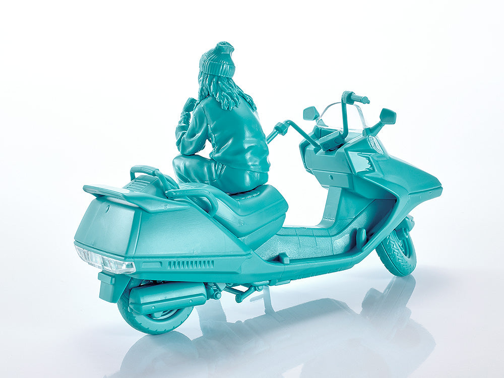 PLAMAX MF-102 Rider's portrait Honda Fusion Turquoise