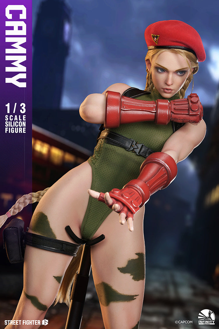 STREET FIGHTER VI Cammy 1/3 Scale Silicone Action Figure