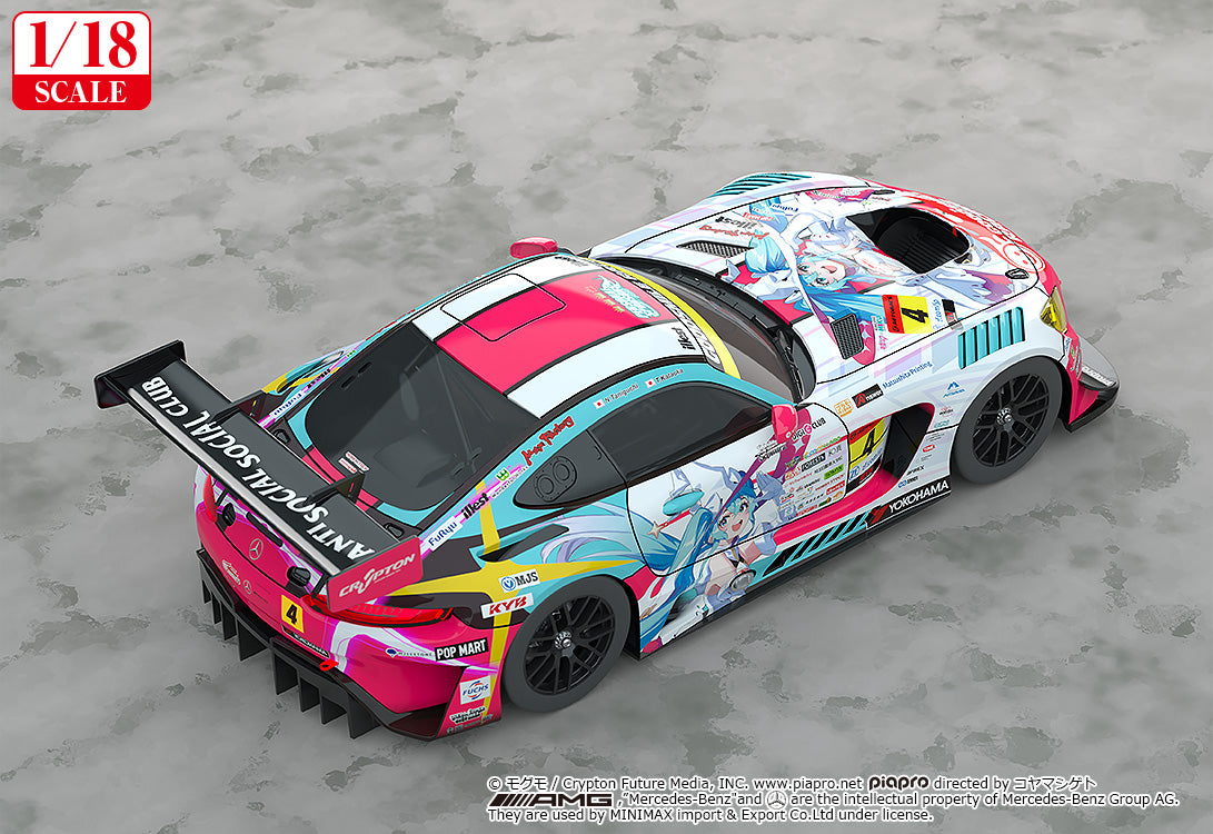 Hatsune Miku GT Project 1/18 Good Smile Hatsune Miku AMG 2024 Season Opening Ver (rerun)