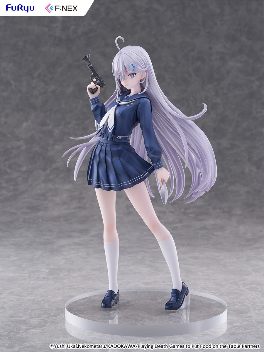 Playing Death Games to Put Food on the Table Yuki School Uniform ver. 1/7 Scale Figure