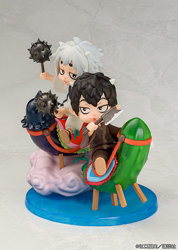 HOZUKI NO REITETSU HAKOTONIWA KARAURI & NASUBI SCALE FIGURE