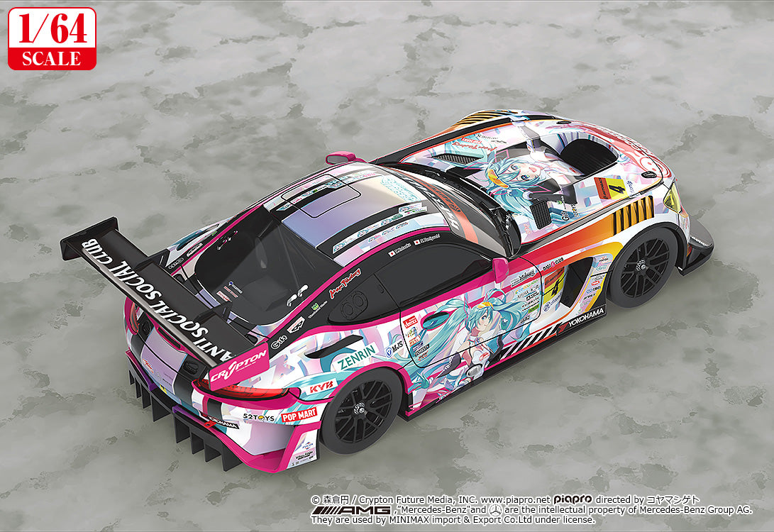 Hatsune Miku GT Project 1/64 Scale Good Smile Hatsune Miku AMG 2021 SUPER GT Round 5 Ver (rerun)