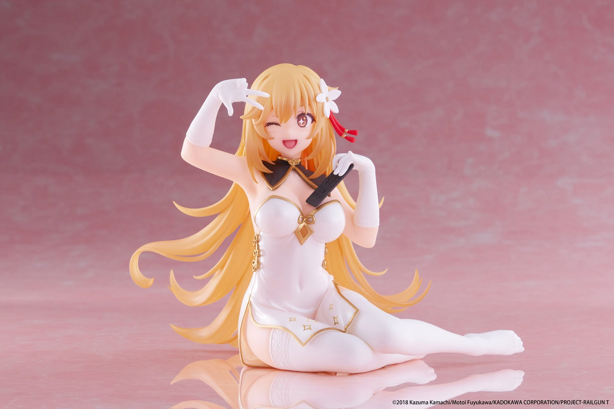 A Certain Scientific Railgun Desktop Cute Figure Misaki Shokuho (Chinese Dress Ver)