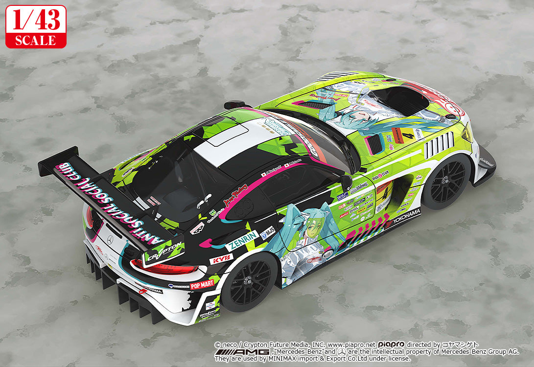 Hatsune Miku GT Project 1/43 Good Smile Hatsune Miku AMG 2022 Season Opening Ver (rerun)