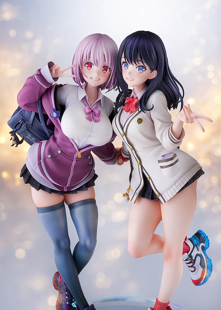SSSS.GRIDMAN Rikka Takarada &amp; Akane Shinjo feat toridamono 1/7 Scale Figure