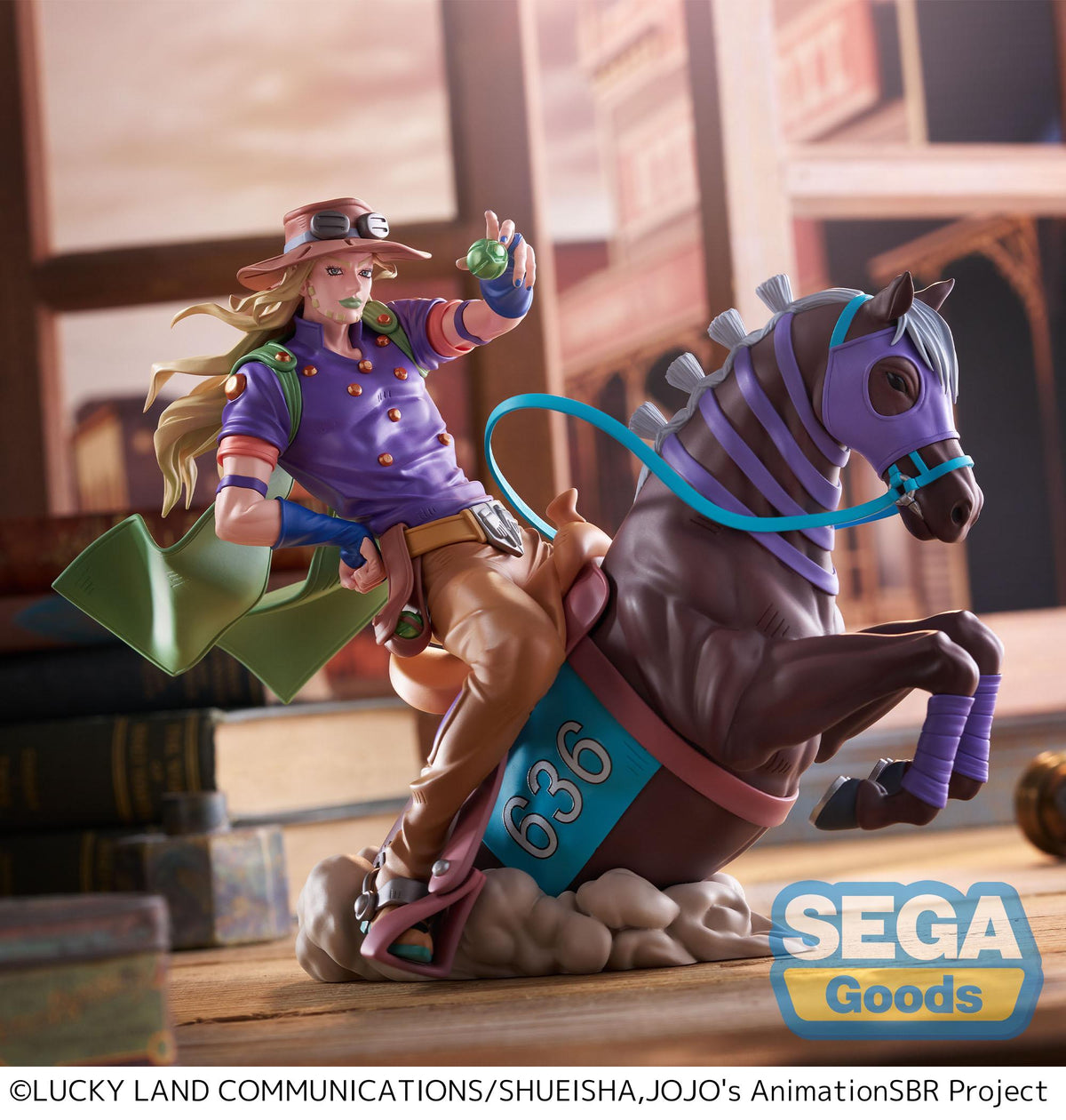 STEEL BALL RUN JoJo's Bizarre Adventure XrossLinkMAX Figure Gyro Zeppeli