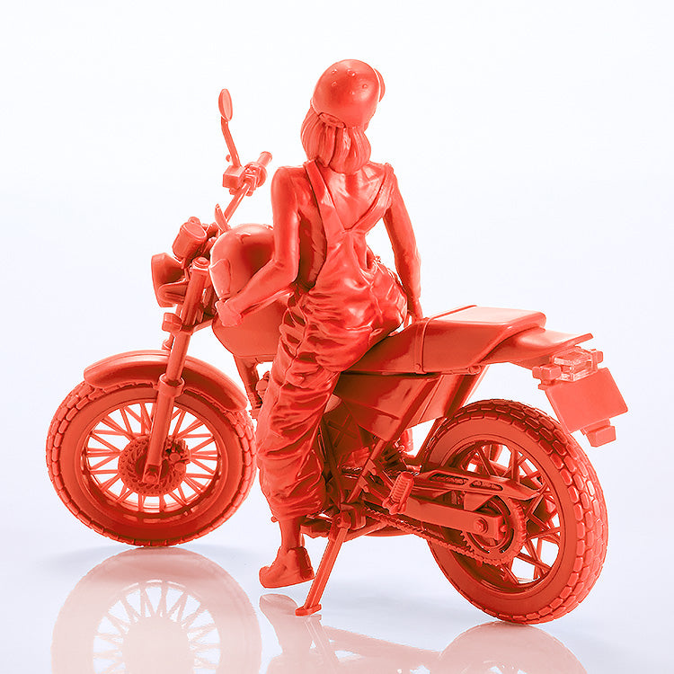 PLAMAX MF-103 Rider's portrait Honda FTR 223 Red