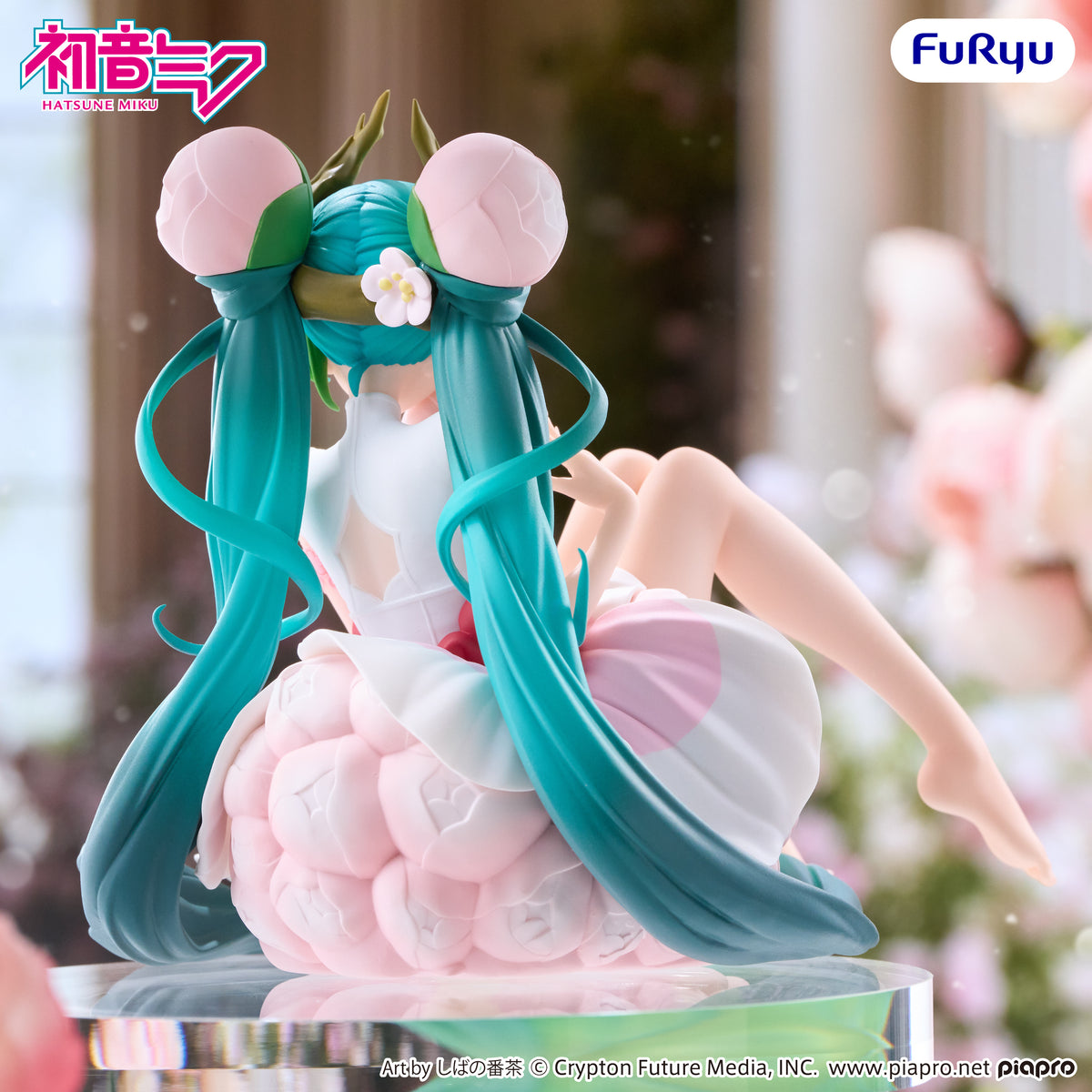 Hatsune Miku Noodle Stopper Figure Flower Fairy White Plum Blossom