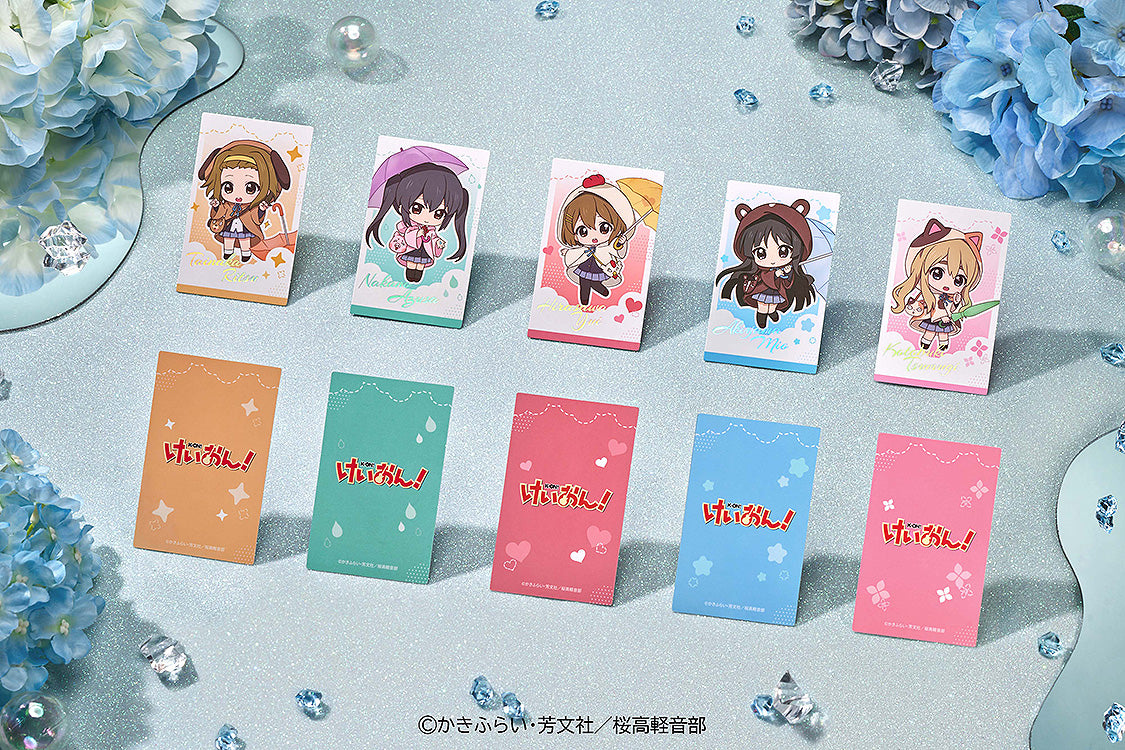 K-ON! Fluffy Rain Series Collectible Instant Photo-Style Card (2 Piece Set) (BOX of 5pcs)