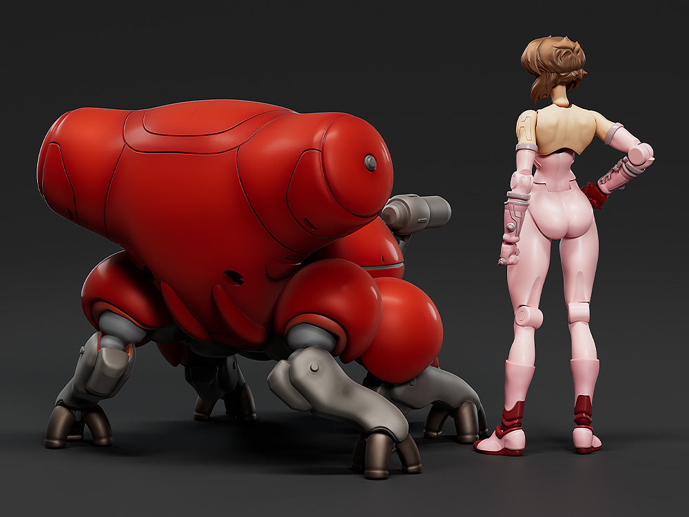 Ghost in the Shell (Manga Edition) PLAMAX minimum factory MF-94 Motoko Kusanagi with Fuchikoma