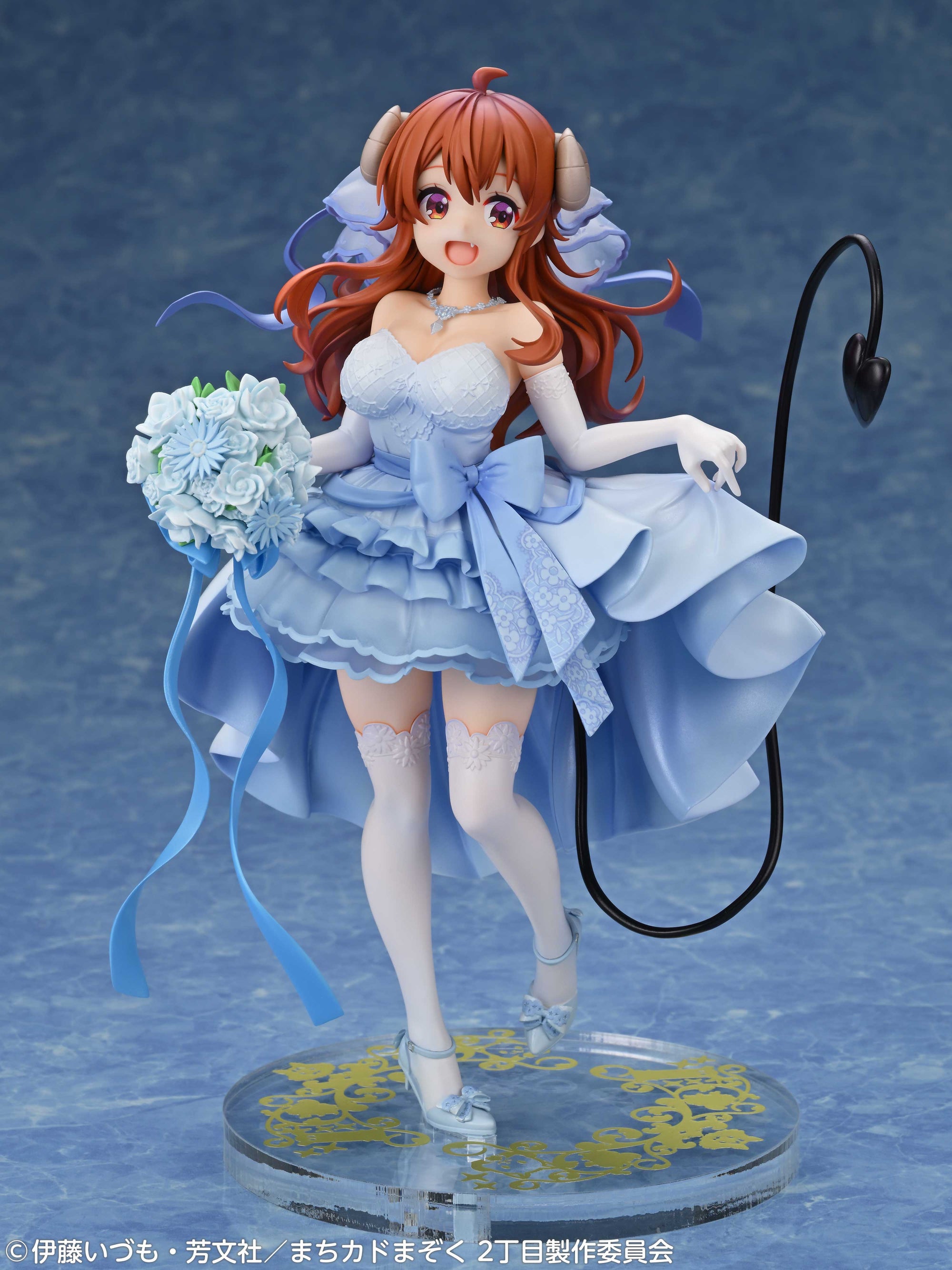 The Demon Girl Next Door 2 Shadow Mistress Yuko Wedding ver. 1/7 Scale Figure