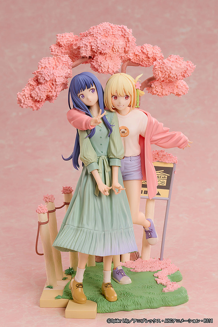Lycoris Recoil Chisato Nishikigi &amp; Takina Inoue Spring Ver Non-Scale Figure