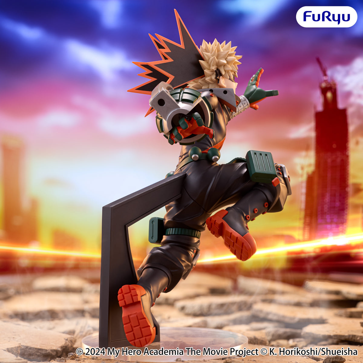 My Hero Academia : You're Next Muchute Figure Katsuki Bakugo