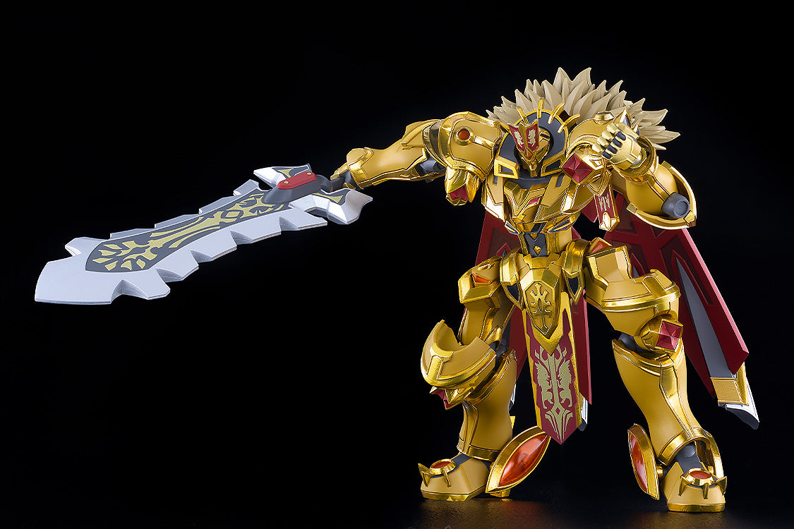 Knight's & Magic MODEROID Goldleo : ROYAL METALLIC Ver