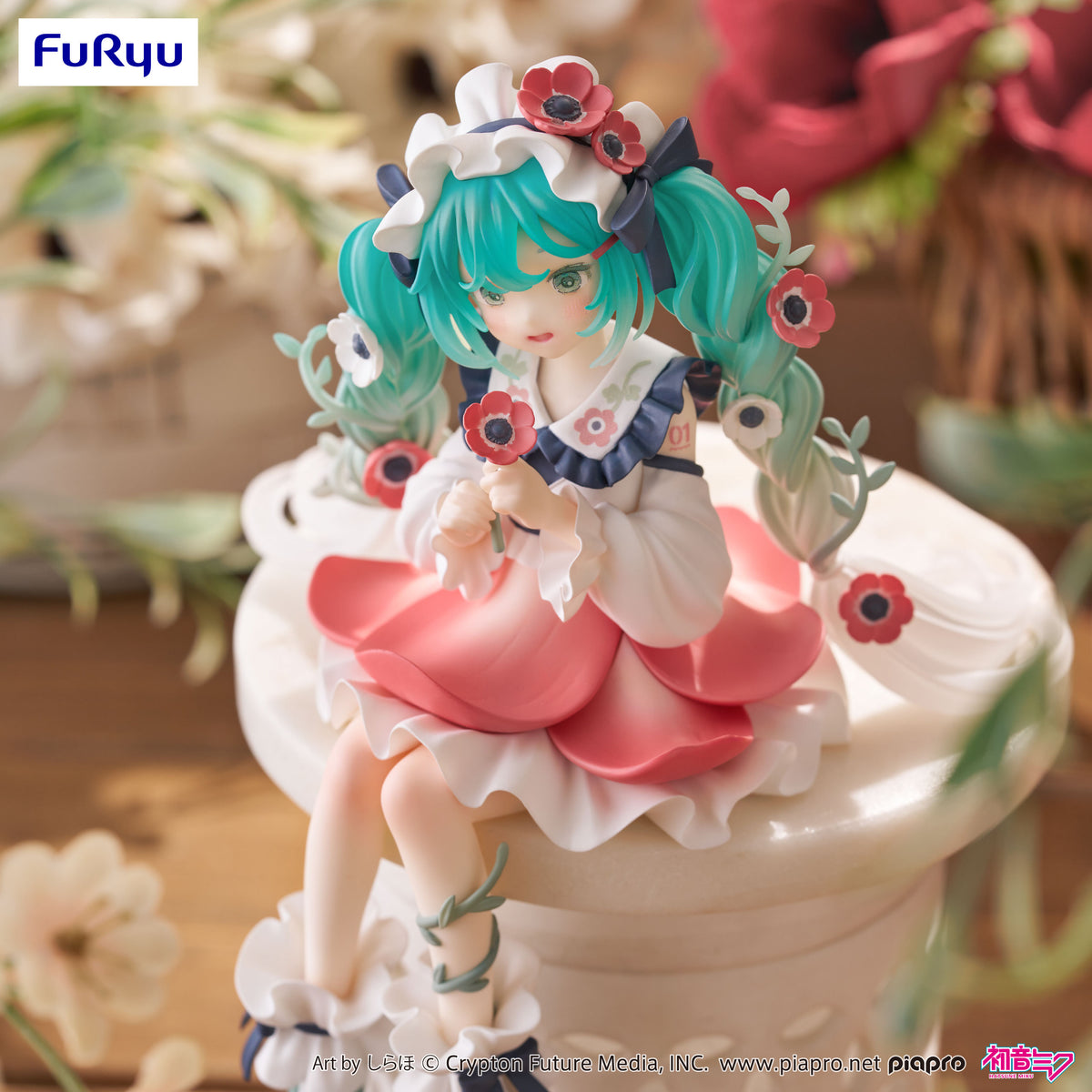 Hatsune Miku Noodle Stopper Figure Flower Fairy Anemone