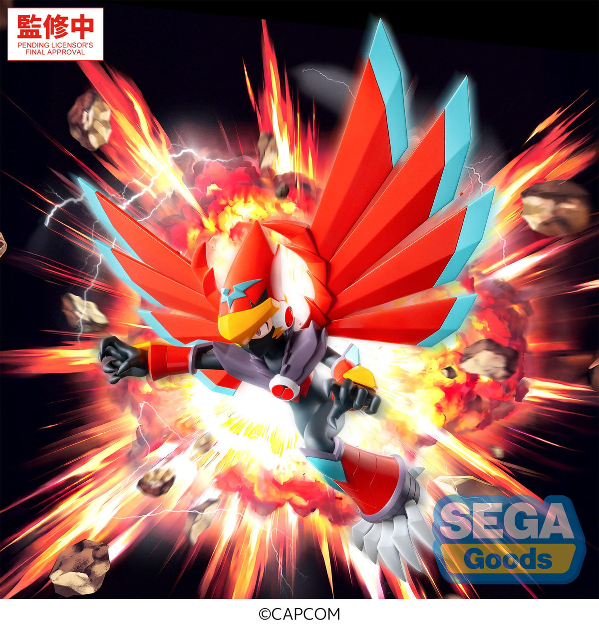Mega Man Battle Network Luminasta Mega Man Falzar Beast