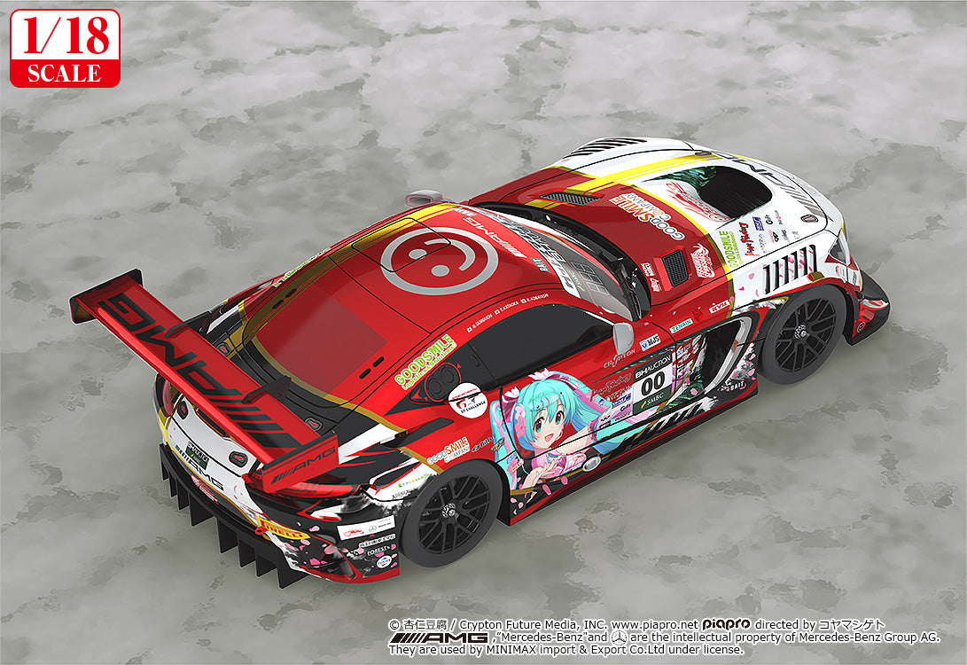 Hatsune Miku GT Project 1/18th Scale Mercedes-AMG Team GOOD SMILE 2019 SUZUKA 10HOURS Ver (rerun)