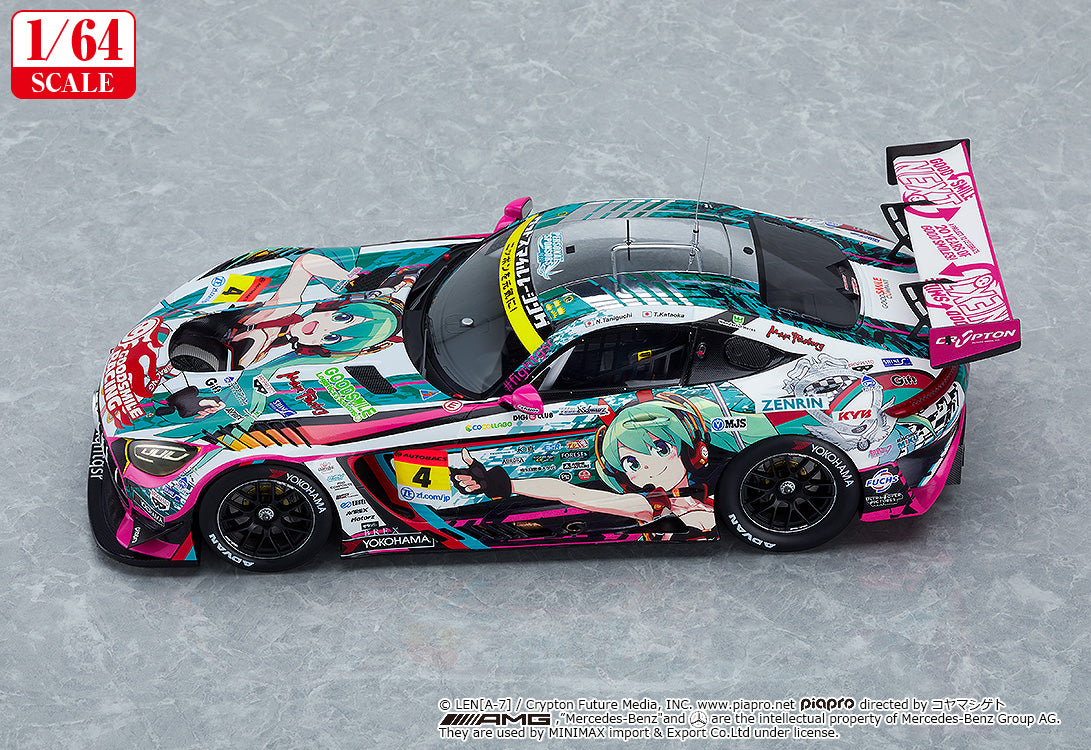 Hatsune Miku GT Project 1/64 Scale Good Smile Hatsune Miku AMG 2020 SUPER GT Ver (rerun)