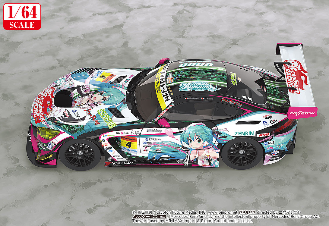 Hatsune Miku GT Project 1/64 Scale Good Smile Hatsune Miku AMG 2019 SUPER GT Ver (rerun)