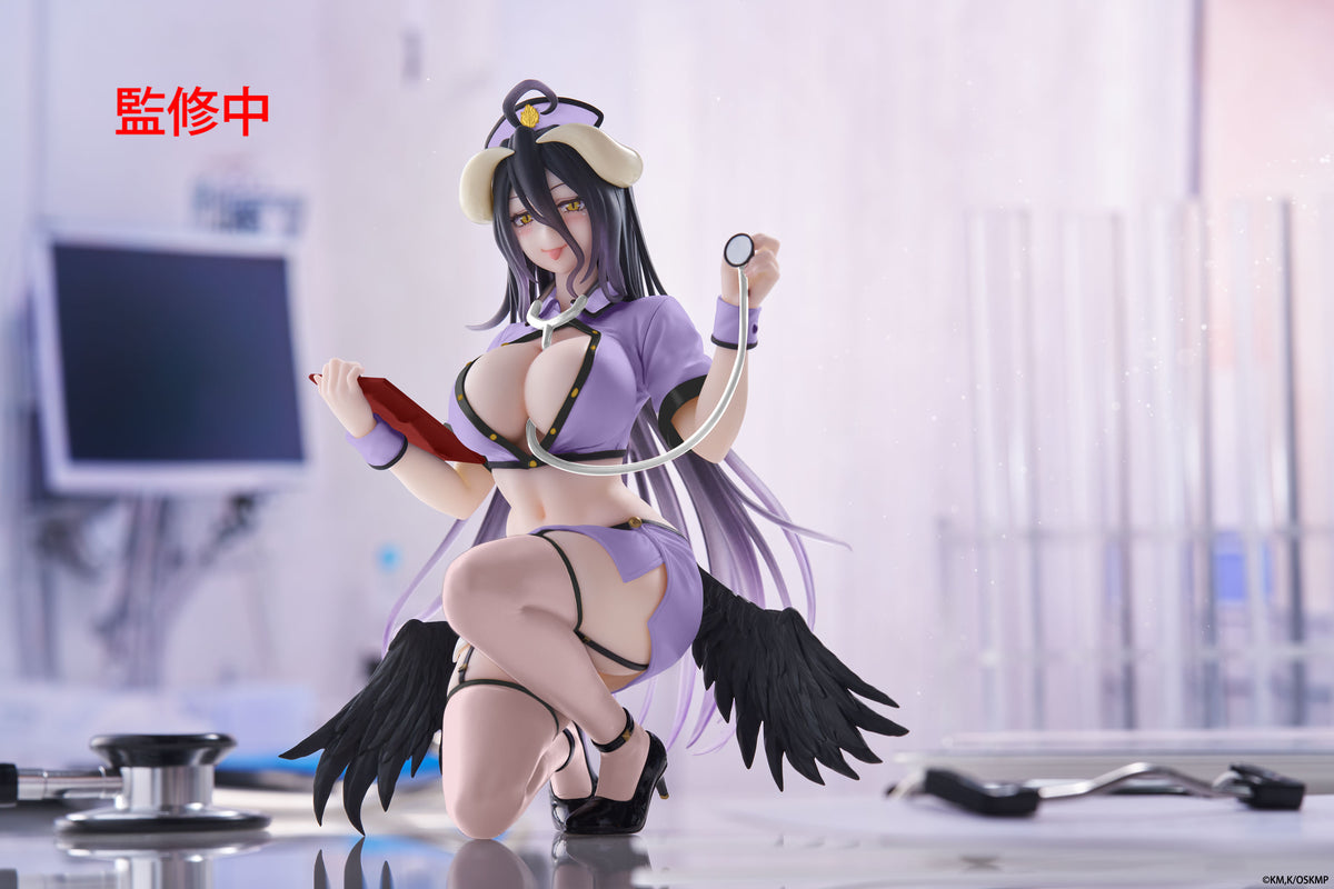 OVERLORD Desktop Cute Figure Albedo Nurse Ver Renewal