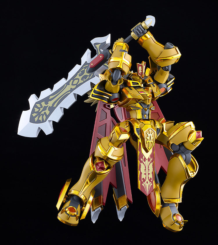 Knight's &amp; Magic MODEROID Goldleo : ROYAL METALLIC Ver
